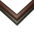 thumbnail image 1 of 13x19 Linear Brown Picture Frame - UV Acrylic, Foam Board Backing, Hanging Hardware, 1 of 7