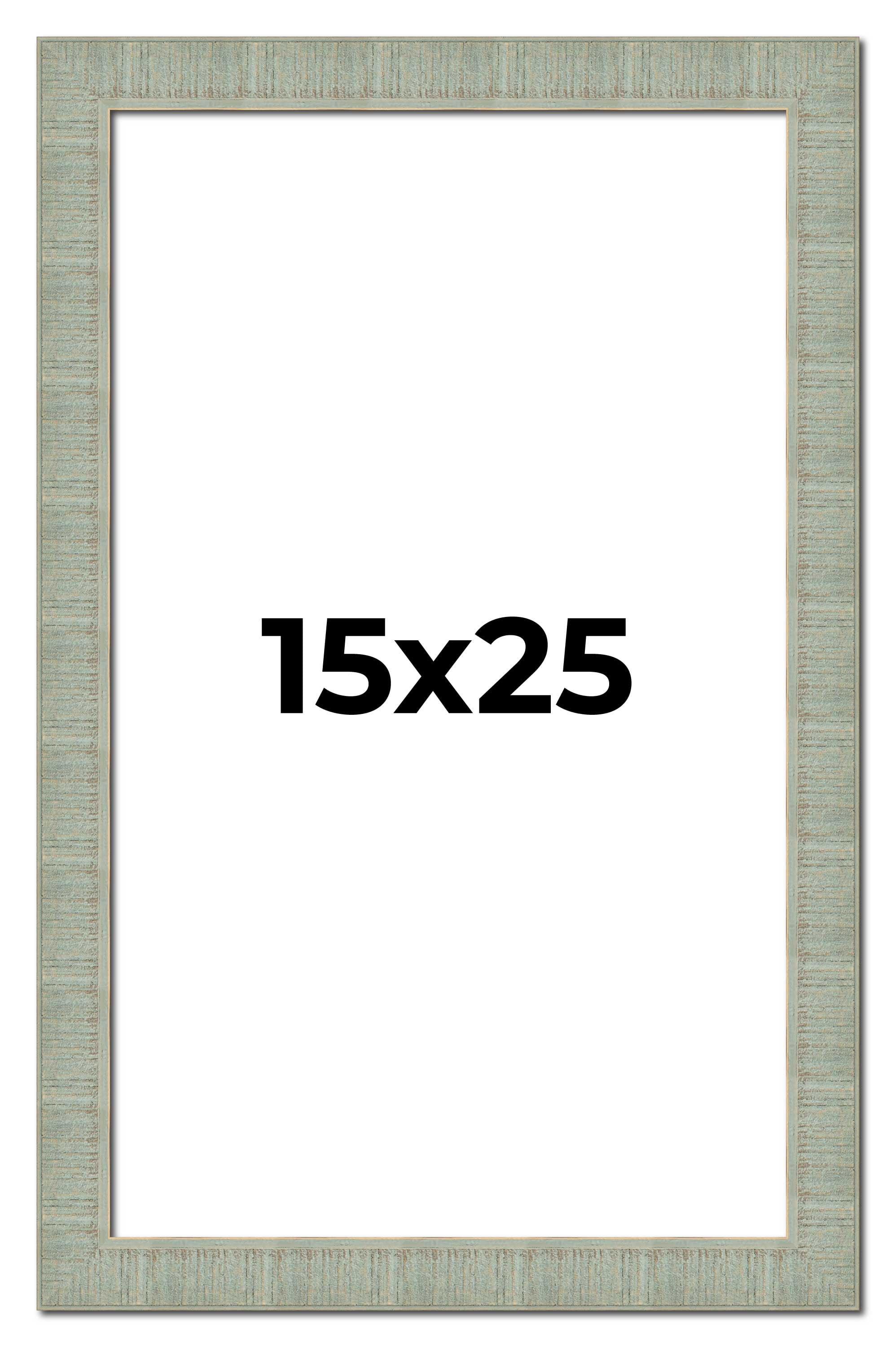 15x25 Frame Green Desert Pear Solid Wood Picture Frame | 1.625