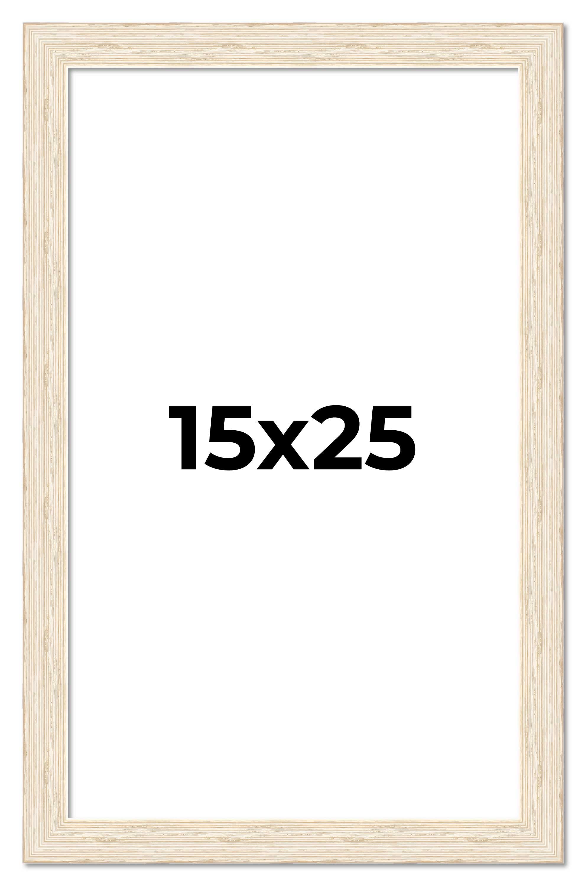 15x25-Frame-White-Real-Wood-