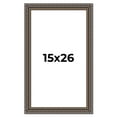 thumbnail image 1 of 15x26 Frame Black Feather Payton Ornate Solid Wood Picture Frame Width 1.75 Inches | Interior Depth, 1 of 8