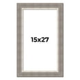thumbnail image 1 of 15x27 Frame Grey Real Wood Picture Frame Width 2.75 Inches | Interior Frame Depth 0.5 Inches |, 1 of 8