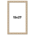 thumbnail image 1 of 15x27 Frame White Real Wood Picture Frame Width 1.5 inches | Interior Frame Depth 0.5 inches |, 1 of 8