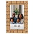 thumbnail image 1 of 15x28 Frame Beige Real Wood Picture Frame Width 3 inches | Interior Frame Depth 0.5 inches |, 1 of 8