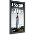 thumbnail image 1 of 15x28 Frame Black Passaggi Solid Wood Picture Frame Width 1.5 Inches | Interior Depth 0.5 Inches |, 1 of 8