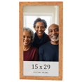 thumbnail image 1 of 15x29 Frame Beige Real Wood Picture Frame Width 1.25 inches | Interior Frame Depth 0.5 inches |, 1 of 8