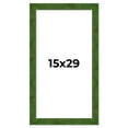 thumbnail image 1 of 15x29 Frame Green Burl Solid Wood Picture Frame | 1.75 Inches Moulding Width | Interior Frame Depth, 1 of 8