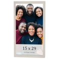 thumbnail image 1 of 15x29 Frame White Wheat Solid Wood Picture Frame | Moulding Width 0.75 Inches | Interior Depth 0.5, 1 of 8