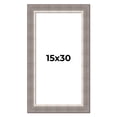 thumbnail image 1 of 15x30 Frame Grey Real Wood Picture Frame Width 2.75 Inches | Interior Frame Depth 0.5 Inches |, 1 of 8