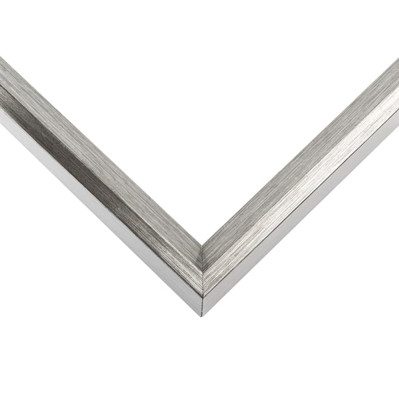 15x30 Frame Silver Real Wood Picture Frame Width 1 inches | Interior Frame Depth 0.75 inches |