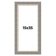 thumbnail image 1 of 15x35 Frame Grey Real Wood Picture Frame Width 2.75 Inches | Interior Frame Depth 0.5 Inches |, 1 of 8