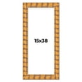 thumbnail image 1 of 15x38 Frame Beige Real Wood Picture Frame Width 3 inches | Interior Frame Depth 0.5 inches |, 1 of 8
