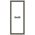 thumbnail image 1 of 15x39 Frame Black Bamboo Solid Wood Picture Frame Width 1.5 Inches | Interior Frame Depth 0.5, 1 of 8