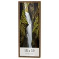 thumbnail image 1 of 15x39 Frame Gold Kingsley Distressed Solid Wood Picture Frame Width 0.75 Inches | Interior Frame, 1 of 8