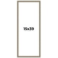 thumbnail image 1 of 15x39 Frame Silver Versailles Ornate Solid Wood Picture Frame | 1 Inch Moulding Width | Interior, 1 of 8