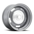 thumbnail image 1 of Vision Wheel Wheel 15X4 5-4.75 Silver Rally Vision, 1 of 3