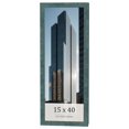 thumbnail image 1 of 15x40 Frame Blue Rustic Barnwood Solid Wood Picture Frame Width 1.25 Inches | Interior Depth 0.5, 1 of 8