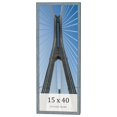 thumbnail image 1 of 15x40 Frame Blue Scuffed Farm Board Solid Wood Picture Frame Width 0.75 Inches | Interior Depth 0.5, 1 of 8