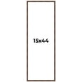 thumbnail image 1 of 15x44 Frame Brown Bamboo with Dark Coffee/Walnut Finish | Solid Wood Picture Frame Width 0.75, 1 of 8