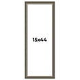 thumbnail image 1 of 15x44 Frame Brown Solid Wood Picture Frame | 1.75 Inch Moulding Width | Austin Frame Complete with, 1 of 8