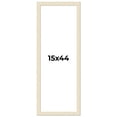 thumbnail image 1 of 15x44 Frame White Real Wood Picture Frame Width 1.5 inches | Interior Frame Depth 0.5 inches | Barn, 1 of 8