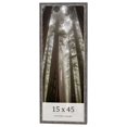 thumbnail image 1 of 15x45 Frame Silver Grey Distressed Solid Wood Picture Frame | 0.75 Inch Moulding Width | Interior, 1 of 8