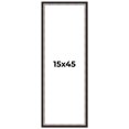 thumbnail image 1 of 15x45 Frame Silver Real Wood Picture Frame Width 1.25 Inches | Interior Frame Depth 0.75 Inches |, 1 of 8
