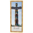 thumbnail image 1 of 15x47 Frame Gold Bamboo Solid Wood Picture Frame | 1 Inch Moulding Width | Interior Frame Depth, 1 of 8