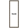 thumbnail image 1 of 15x48 Frame Gold Real Wood Picture Frame Width 1.5 inches | Interior Frame Depth 0.5 inches |, 1 of 8