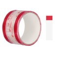 thumbnail image 1 of 15x55mm Beverage Sealing Tape, 1 Roll Tamper Proof Stickers Food Stickers Safe Secure Tamper Evident Labels for Coffee Cups Drink Lids Take Out Boxes Food Packaging, Red, 1 of 6