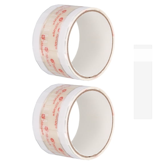 15x55mm Beverage Sealing Tape, 2 Roll Tamper Proof Stickers Food Stickers Safe Secure Tamper Evident Labels for Coffee Cups Drink Lids Take Out Boxes Food Packaging, White