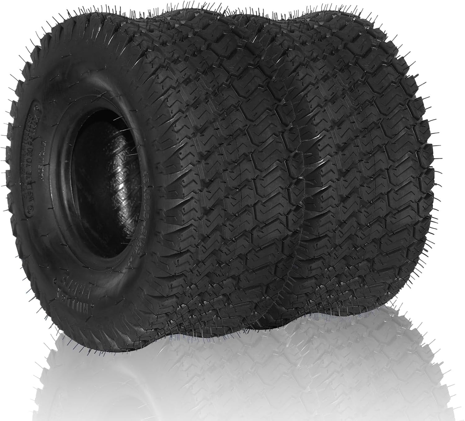 Pneumatico Tubeless Per Tosaerba E Trattorini - 15x6.00-6, 4 Ply, Per Prato E Giardino
