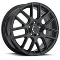 thumbnail image 1 of 15x6.5 Vision 426H Cross Matte Black Wheel 5x100/5x4.5 (38mm), 1 of 2