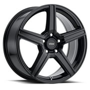 15x6.5 Voxx Como Gloss Black Wheel 5x110/5x115 40mm