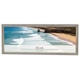 thumbnail image 1 of 15x6 Frame Grey Solid Wood Picture Frame Width 1 Inches | Interior Frame Depth 0.5 Inches |, 1 of 8