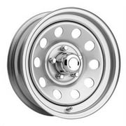 15x6 Pacer 229S Silver Modular Silver Wheel 5x4.5 (0mm) Fits select: 1992-1997 MERCURY GRAND MARQUIS, 1980-1983 DODGE DIPLOMAT
