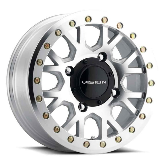 15x6 Vision GV8 Invader Machined UTV BEADLOCK Wheel 4x156 (12mm)