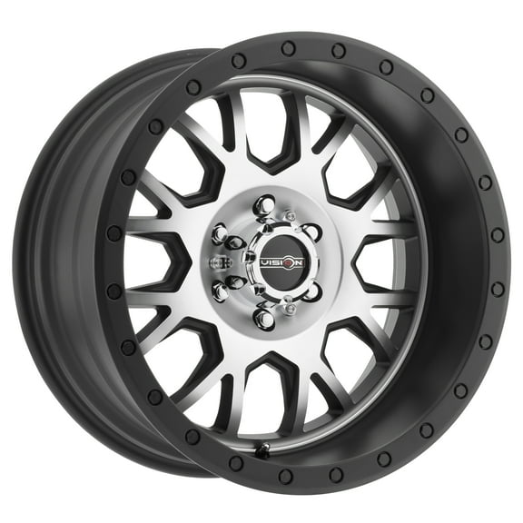 15x6 Vision GV8 Invader Machined UTV BEADLOCK Wheel 4x156 (12mm)