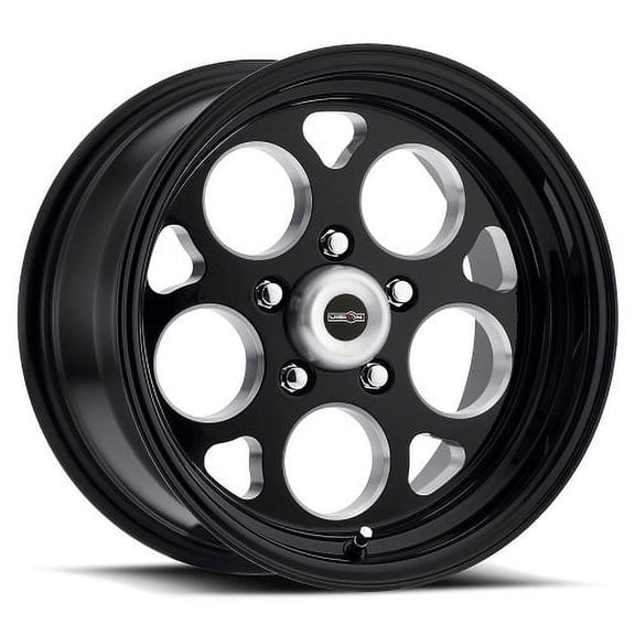 15x7 American Muscle 561 Sport Mag Black Milled Wheel 5x4.75 (0mm)