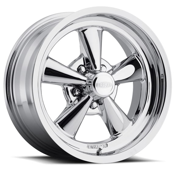 15x7 Cragar 610C G/T Chrome Wheel 5x4.5 (6mm)
