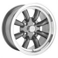 thumbnail image 1 of KONIG 35a rewind 15x7 +20et 73.00mm graphite with machined lip wheel, 1 of 2