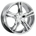 thumbnail image 1 of 15x7 Pacer 786C Ideal Chrome Plated Wheel 5x100 (42mm), 1 of 2