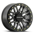 thumbnail image 1 of Raceline A91G-57037-52 Ryno Beadlock Front/Rear Wheel - 15x7 - 5+2 Offset - 4/137 - Gunmetal, 1 of 5