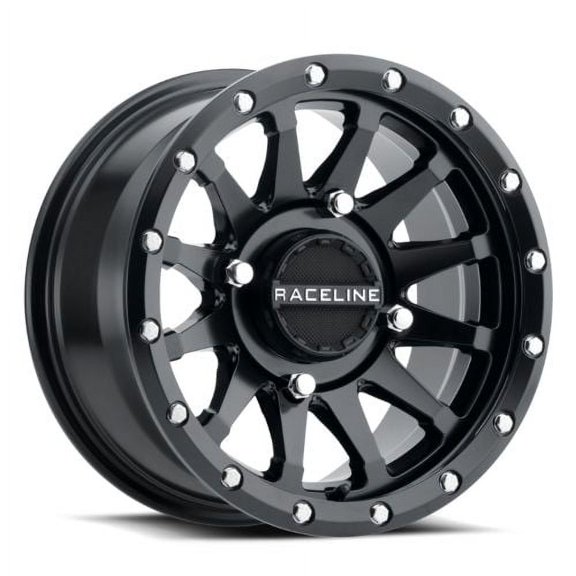 15x7 Raceline A95B Trophy UTV Satin Black Wheel 4x137 (10mm)