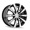 thumbnail image 1 of 15x7 Touren TR3 Black/Machined Wheel 5x100/5x4.5 (40mm), 1 of 2