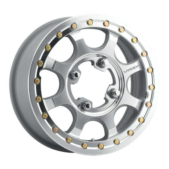 15x7 Vision 351BL Flow As-Cast Machined UTV BEADLOCK Wheel 4x137 (4.4mm)