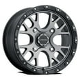 thumbnail image 1 of 15x7 Vision 545 Rocker Satin Grey UTV Wheel 4x137 (13mm), 1 of 2