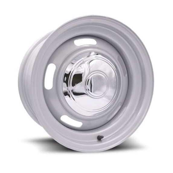15x8 Allied 63 Series Rallye Silver Wheel 5x4.5/5x4.75 (-6mm)