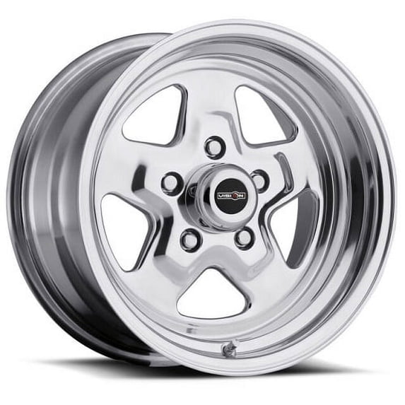 15x8 American Muscle 521H Nitro Polished Wheel 5x4.75 (0mm)