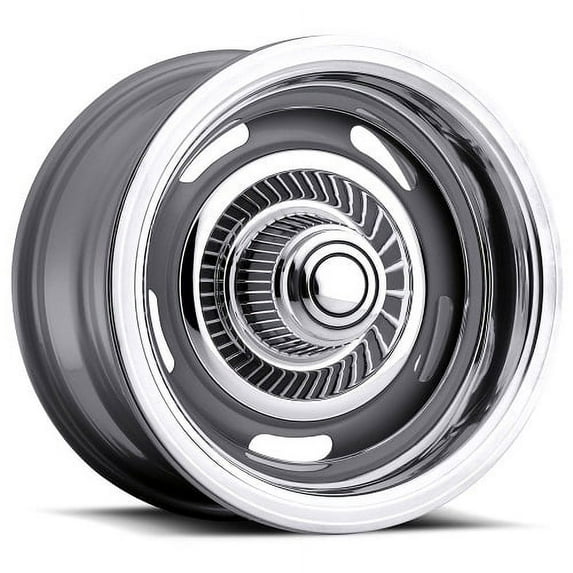 JEGS 681218 Rally Wheel Size: 15 x 8 Bolt Pattern: 5 x 5.50 Back Spacing: 4.25 O