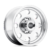 American Racing Baja, 15x8 Wheel with 5 on 4.75 Bolt Pattern - Polished - AR1725861 Wheel Rim